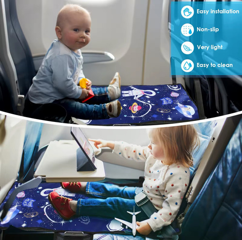 Extensor De Asiento Cama Reposa Pies Bebé Niño Avion