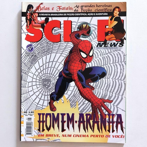 Revista Sci-fi News N21 Maio1999 Homem-aranha Belas E Fatais