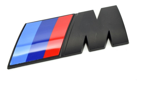 Emblema Bmw Tipo  M   En Color Negro Mate