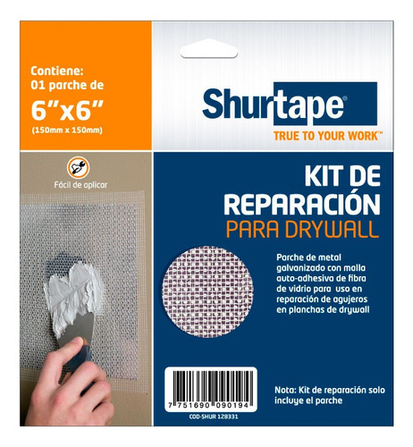 Kit De Reparación Para Drywall J-700  0 X 24 Unds