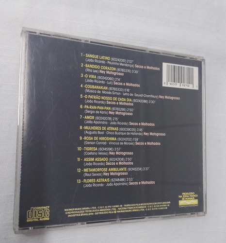 Cd Ney Matogrosso E Secos & Molhados - Juntos ( 23869 ) (Usado)