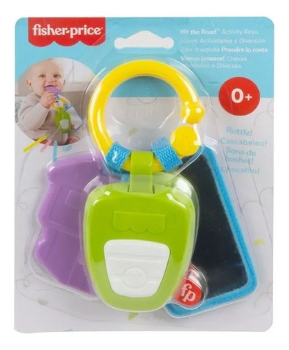 Fisher Price - Llaves De Actividades Y Diversión Color Multicolor