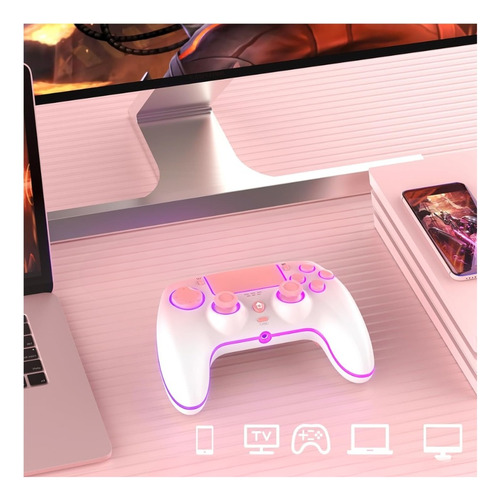Mando Joystick Bluetooth Compatible Ps4 Ps3 Android Pc