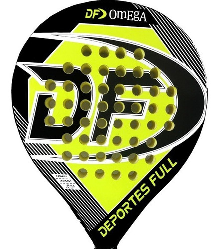 Imagen 2 de 2 de Paleta Pala De Padel Modelo Df Omega Foam + Envio Gratis!!