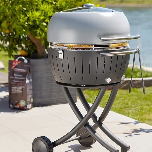 Lotus Grill Xxl Con Campana, Asador De Carbon Portátil