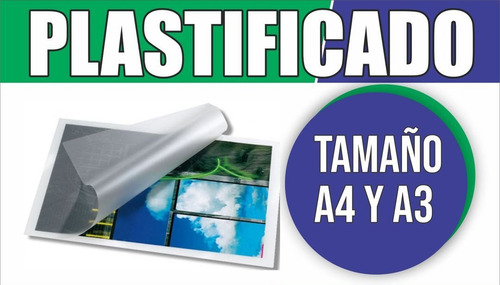 Plastificado A4 A3