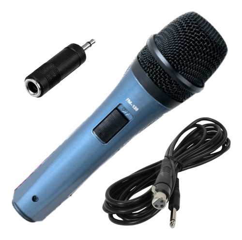 Imagen 1 de 10 de Microfono Ross Fm138 Karaoke Cantante Con Cable