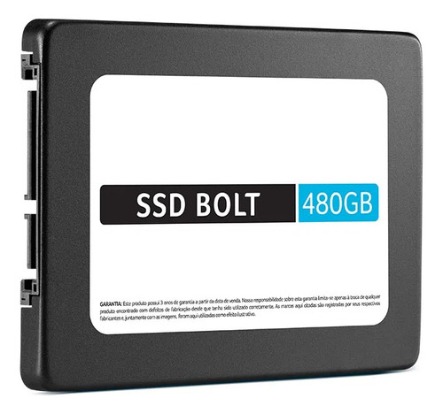 Ssd 480gb 2.5 Bolt Sata Desktop, Notebook