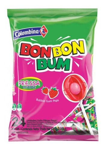 Bon Bon Bum Rosa Fresa Intensa