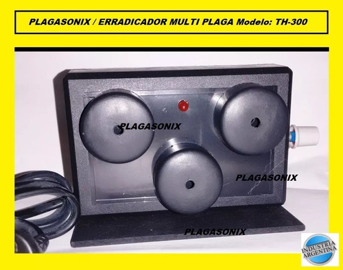 Imagen 2 de 10 de Repelente Ultrasonico Alacranes Th-300 Trifonico 300 M2.