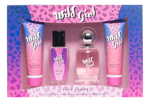 Yoi Set Wild Girl: Crema Corporal, Splash, Fragancia Y Gel D