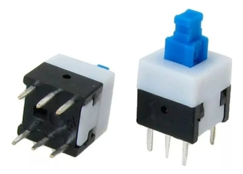 Boton Pulsador Switch Arduino Para Pc 6 Pin 