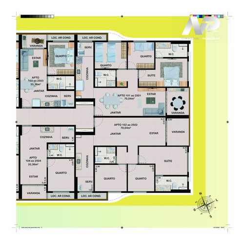 Imagem 9 de 11 de Ótimo Apartamento Na Várzea, Com Uma Localização Privilegiada!! - Cg02
