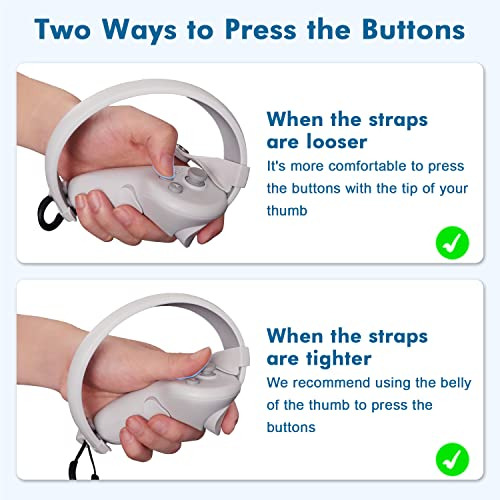 Controlador Táctil Amvr Grip Strap Vr Accesorios Para Pico 4