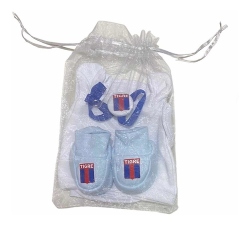 Set Bebe Tigre Futbol 6piezas En Bolsita Regalo