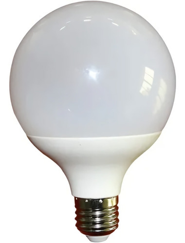 Imagen 2 de 2 de Bombillo Globo G95 Para Lámpara Decorativo Pasta Blanca Color De La Luz Blanco Cálido