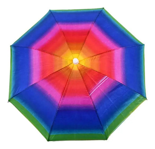 Sombrero De Lluvia Con Paraguas Para Exteriores, Sombrero Pa