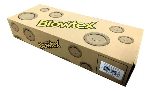 144 Preservativos Camisinha Elite Lubrif Blowtex Caixa 3x48