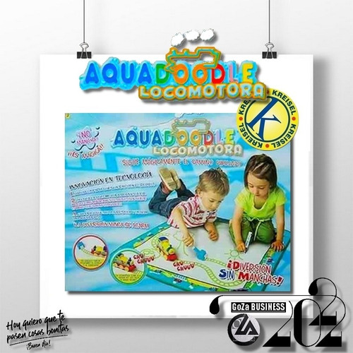 Tren Aquadoodle Locomotora Mágicos Caminos Juguete