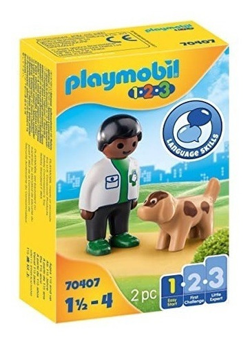 Playmobil 70407 Veterinario Con Perro Milouhobbies