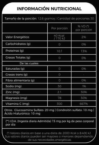 Giovegen Flex 30 Sobres / Dosis - C/ Glucosamina- Condroitin 10gr