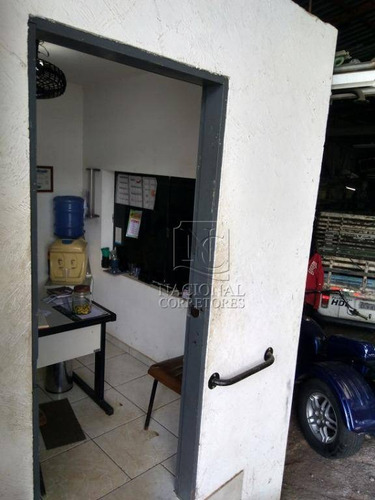 Galpão Para Alugar, 625 M² Por R$ 7.000/mês - Bangu - Santo André/sp - Ga0441