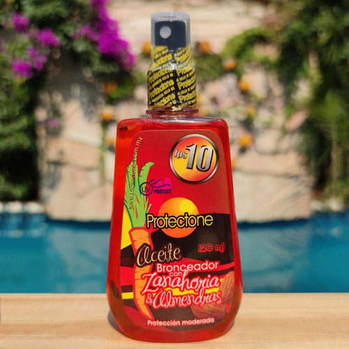 Aceite Bronceador De Coco Y Zanahoria Protectone