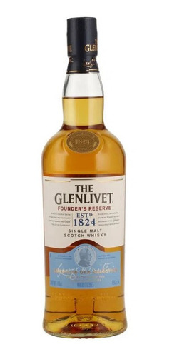 Botella De Whisky The Glenlivet Founder`s Reserve 750ml
