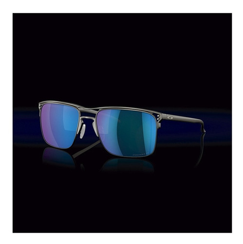 Culos Titânio Oakley Holbrook Ti Prizm Sapphire Polarizado Cor Da Armação Matte Gunmetal