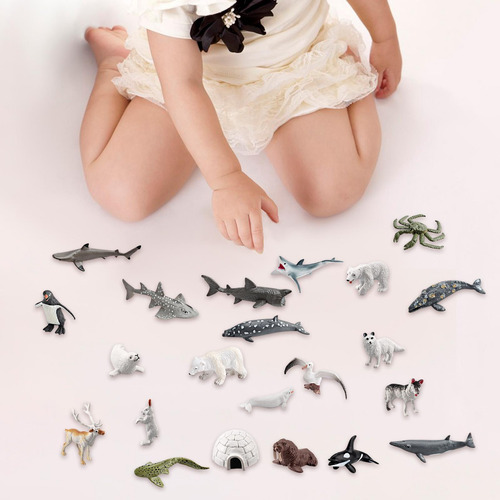 22 Figuras De Animales Marinos, Modelos De Animales Estilo B