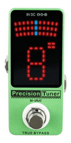 Pedal Afinador Para Guitarra Y Bajo M-vave Presicion Tuner