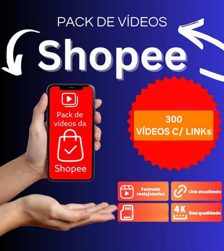 ( Ultra Pack ) Vídeos Achadinhos Shopee (c/ Links) Vertical