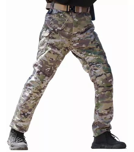 Pantalones Tacticos Militar Impermeable Camuflaje Pantalon