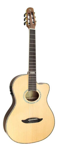 Violão Elétrico Giannini Nylon Gnf-3 Ceq Ns + Capa Reforçada