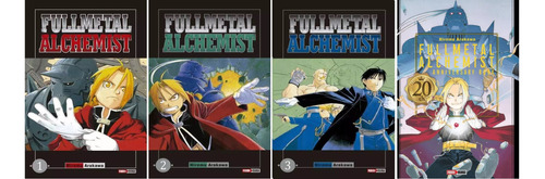 Full Metal Alchemist 1 Al 3 + Aniversay Book Panini Manga 
