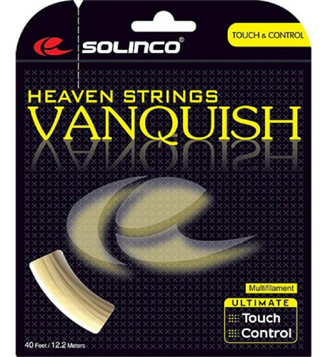 Solinco Vanquish 17 g 1,20 mm Cuerda Para Raqueta Tenis  2 