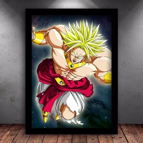 Dragon Ball Limit-F on X: Arte promocional clássica Carddass Dragon Ball Z  - Broly, O Lendário Super Saiyajin  / X