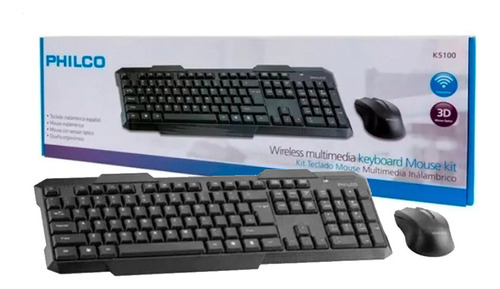 Kit Teclado Y Mouse Inalambrico Philco K5100