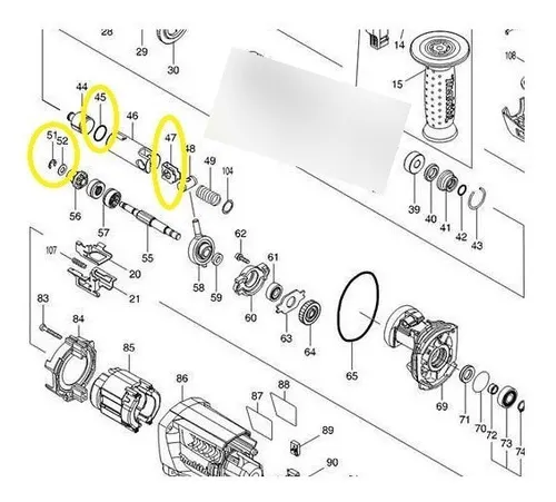 Makita hr2630 diagram sale