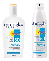 Comprar Dermaglós Protector Solar Niños 50 Fps 180ml + Spray 170ml