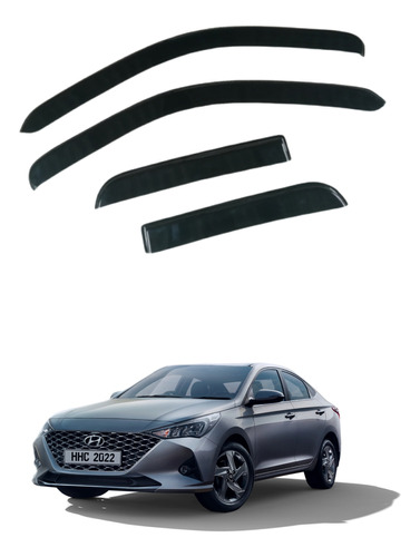 Aletas Botaguas Hyundai Accent Rb 2020
