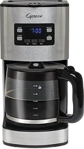 Cafetera Capresso 434.05 Sg300 De 12 Tazas En Acero