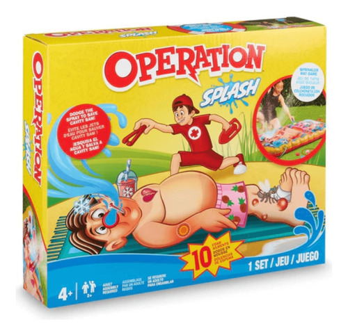 Juego De Agua Playset Operación Splash Hasbro