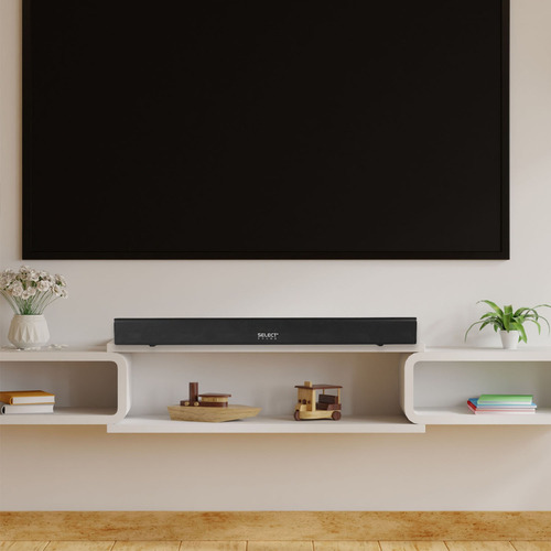 Barra De Sonido Bocina Bluetooth 32 Compatible Con Roku 25w Rms Usb Control Remoto Bt3280-rk Color Negro