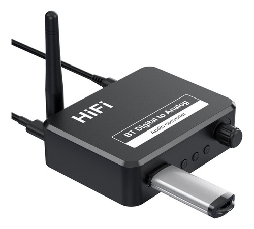 Regalo Bluetooth 5.1 Transmisor Receptor De Fibra Óptica