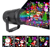 Comprar Set 2 Proyectores De Luces Decoración Navidad Navideño