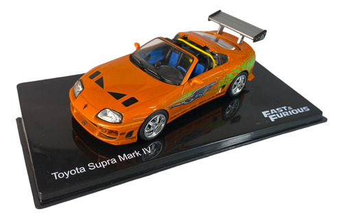 Kit Velozes E Furiosos Toyota Supra Mk Iv + Acrílico Ed 03