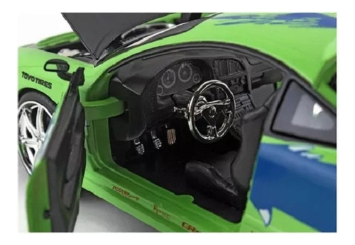 Velozes E Furiosos Mitsubishi Eclipse Brian's 1/24 Com Caixa