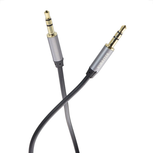 Cabo Auxiliar Áudio P2 Estéreo 1.5m Universal Som Kimaster