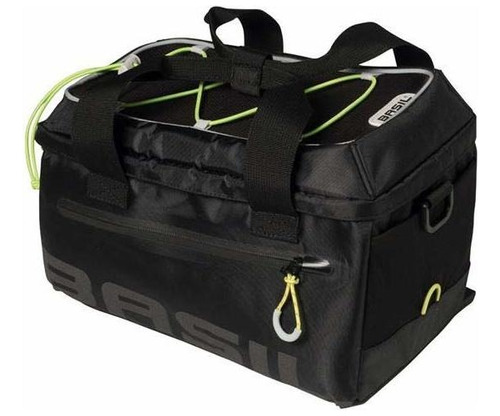 Basil Millas Topcase Bicicleta Trasera Tronco Bolsa, Negro